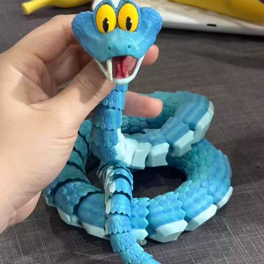 3d打印盖瑞一条蛇模型儿童桌面摆件玩具疯狂动物城2周边手办男女,淘宝优惠券,粉丝福利购,淘宝优惠卷