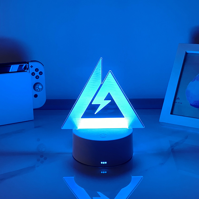 Delta night light ornaments