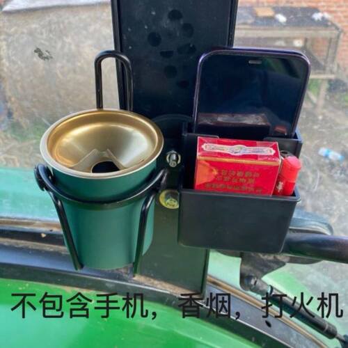 车载置物盒收纳储物手机架座汽车货车客车挖掘机用品内饰改装配件 - 图0