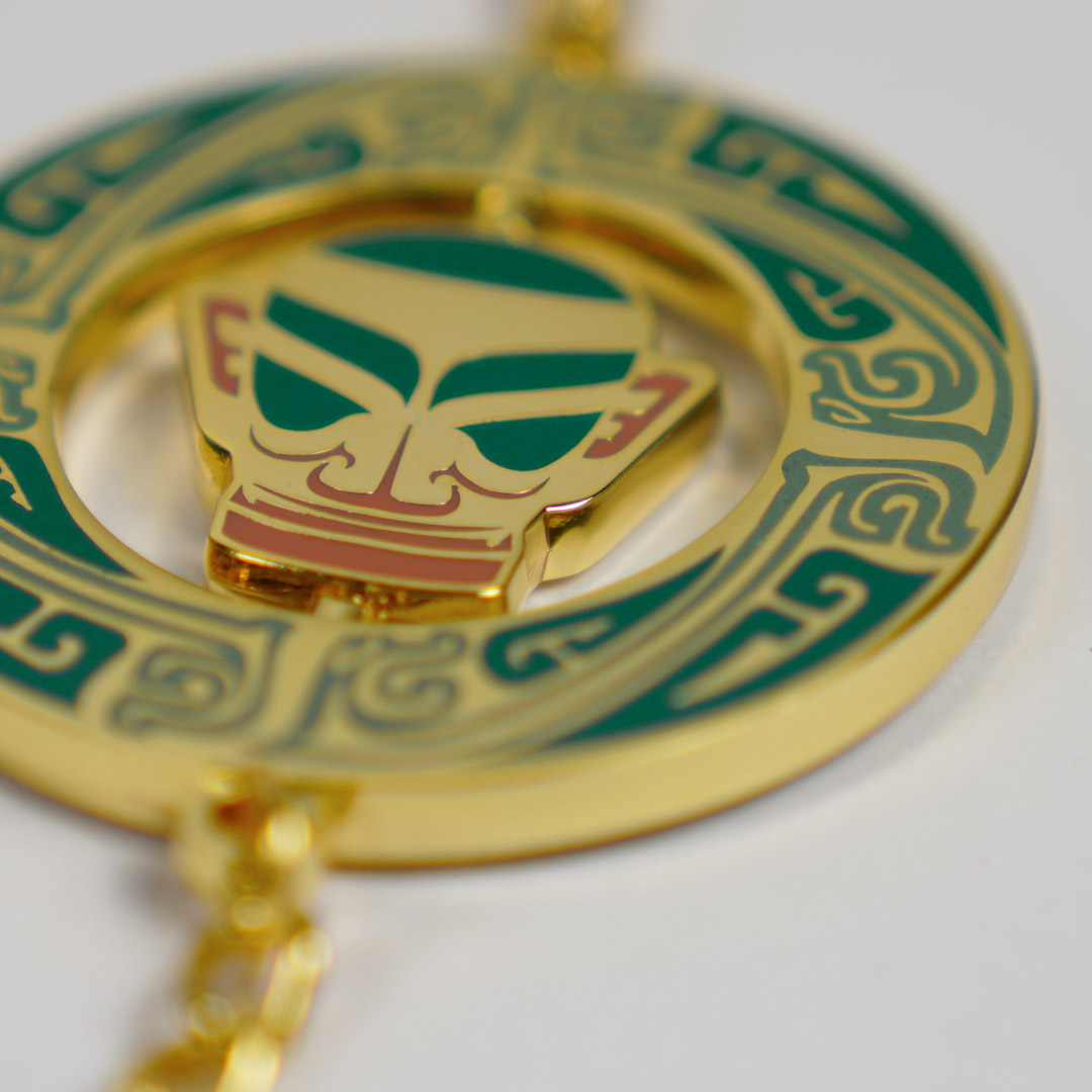 三星堆博物馆文创时来运转金属装饰挂件节日生日礼物纪念品伴手礼