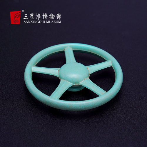 三星堆博物馆文创青铜太阳形器写实磁吸冰箱贴磁贴冰箱装饰纪念品 - 图1