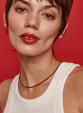 Majorica美娇丽佳正圆项链复古轻奢颈链设计感锁骨链