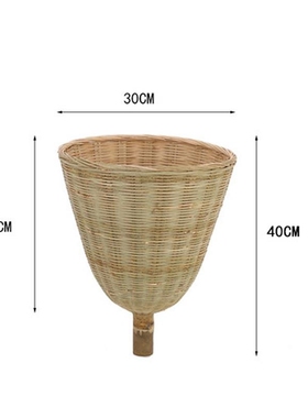 新品笼灯罩竹编收蜂笼手工竹编制品捉蜂专用养蜂笼野外诱蜂招蜂笼
