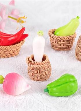 微景观创意仿真写实食玩蔬菜娃娃屋造景 diy装饰品配件微缩小摆件