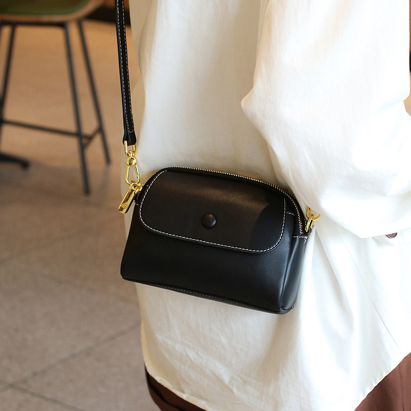 古缇妮2022新款夏季真皮斜挎小包包 古缇妮小方包