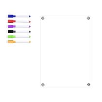 Acrylic Fridge Magnets Calendar Message Board Monthly