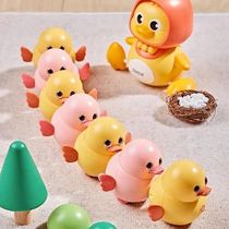 Cute Electric Walking Duck Chick Sensory Toy Baby