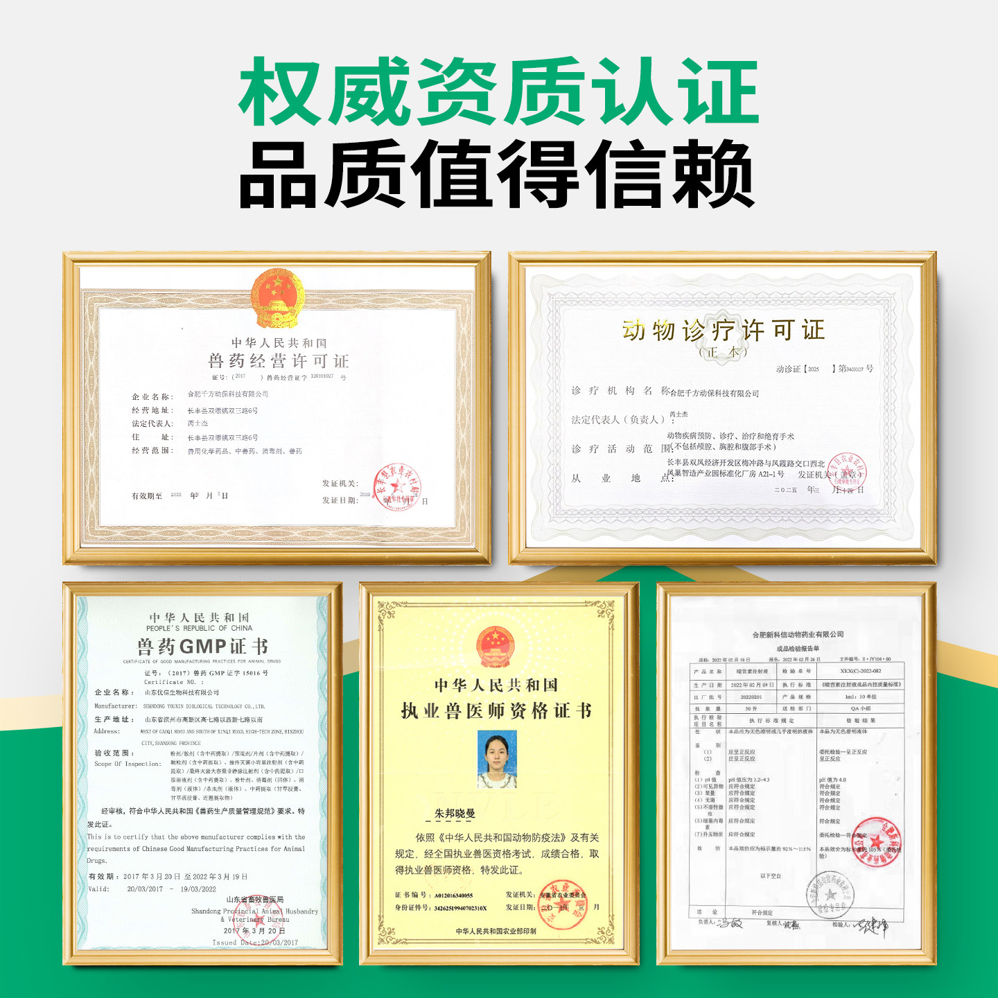 千方动保兽用复方布他磷注射液维生素b12猪牛羊补充磷抗应激兽药
