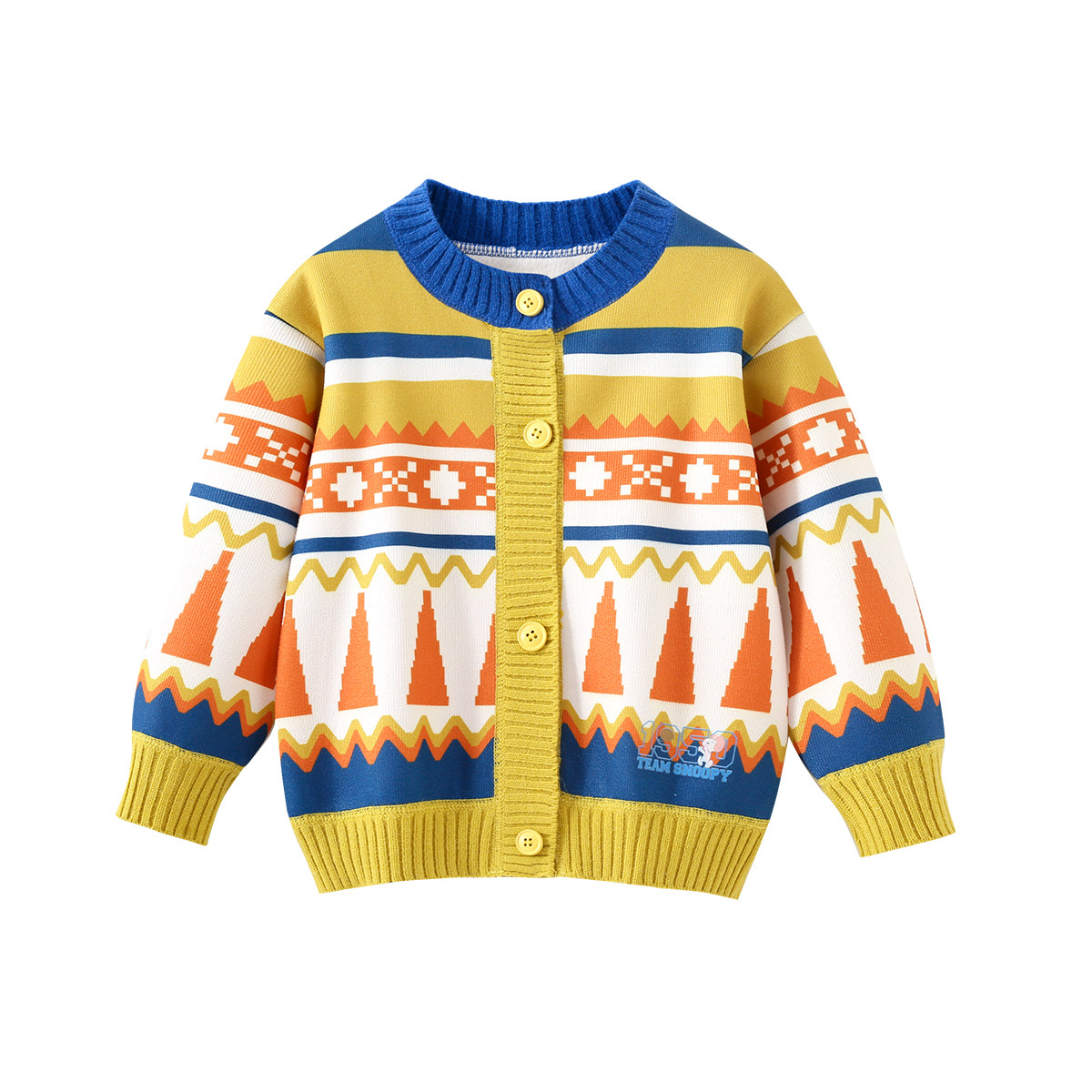 史努比女童毛衣秋冬2025新款洋气儿童时尚针织衫男宝宝加绒上衣,淘宝优惠券,粉丝福利购,淘宝优惠卷