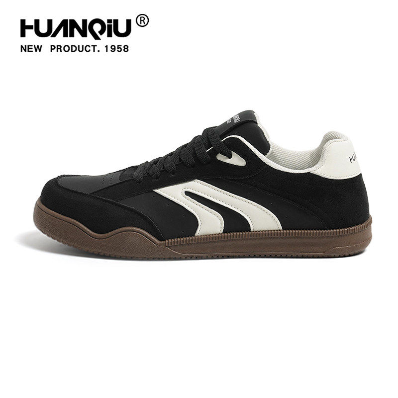 环球黑色板鞋男2026春季新款上班通勤不累脚小黑鞋休闲运动鞋子男,淘宝优惠券,粉丝福利购,淘宝优惠卷