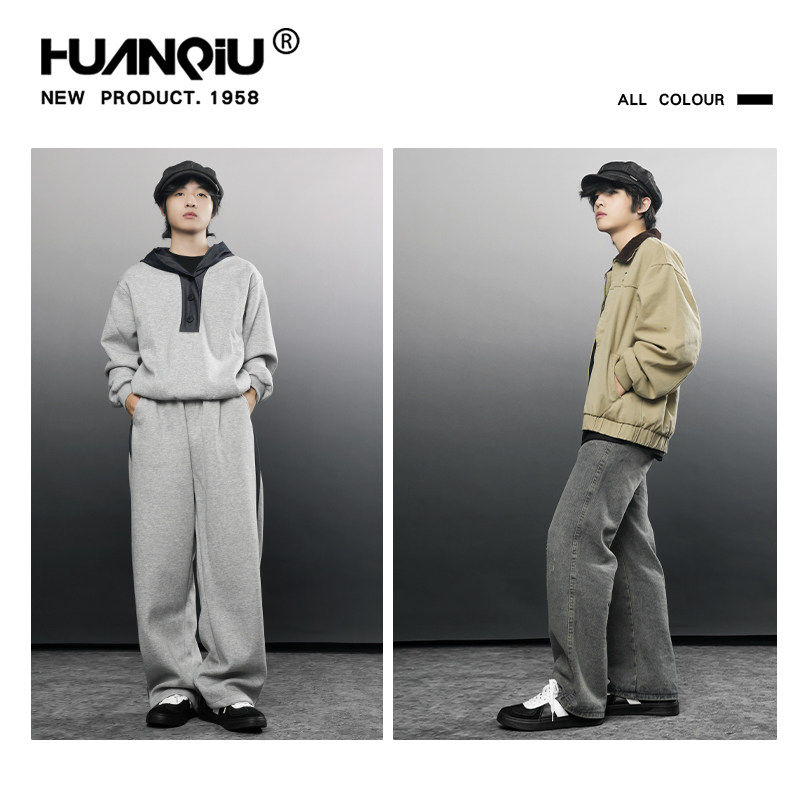 环球厚底休闲德训鞋子男款2026春季新款黑色板鞋秋季休闲运动男鞋,淘宝优惠券,粉丝福利购,淘宝优惠卷