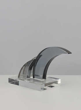 现代简约水晶摆件家居软装饰品