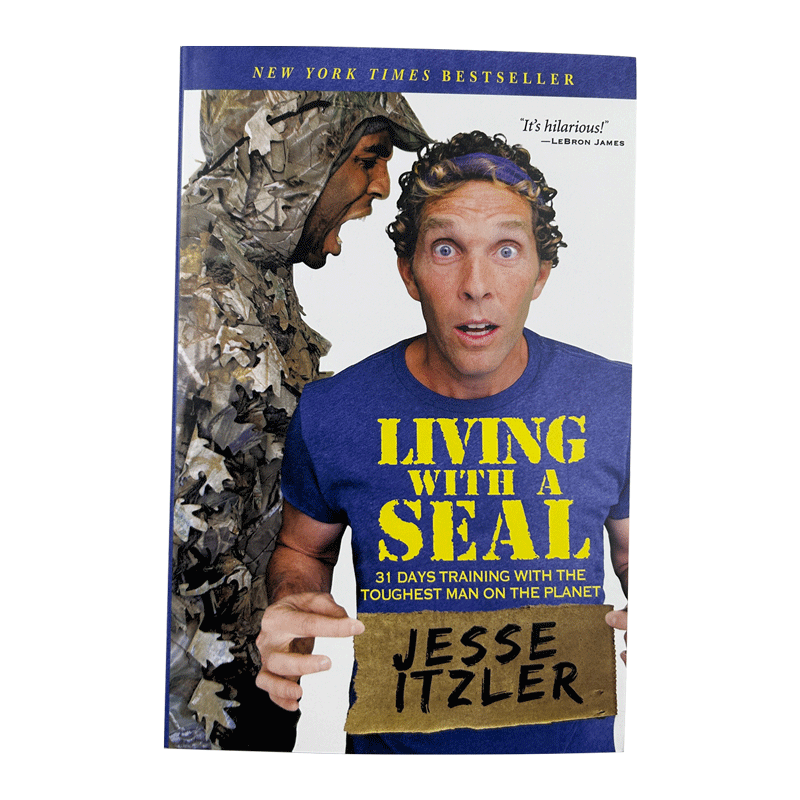 英文原版 Living with a Seal 与海豹突击队员一起生活 与地球上超强悍的人一起训练31天 英文版 进口英语原版书籍