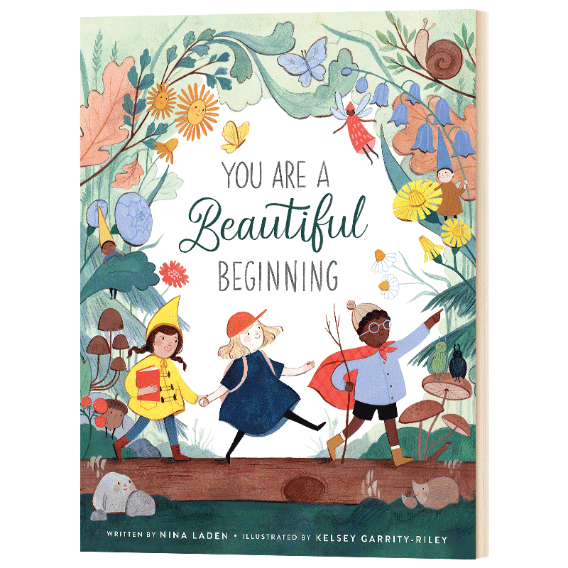你是美好的开始 英文原版 Kelsey Garrity-Riley插画 You Are a Beautiful Beginning 英文版 精装绘本 礼品书儿童全英语书