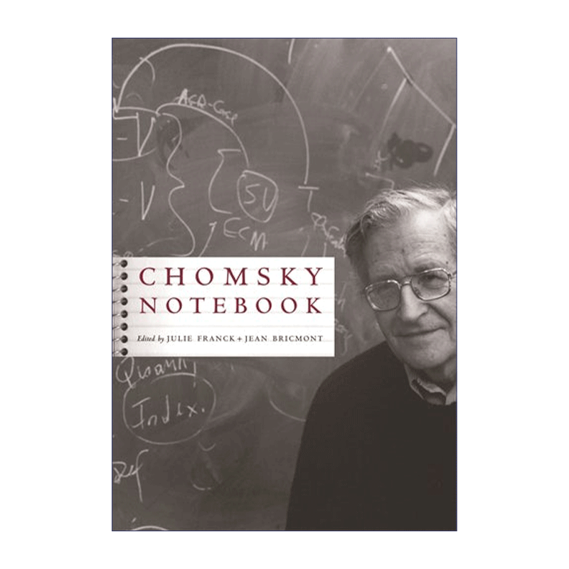 英文原版 Chomsky Notebook 诺姆·乔姆斯基笔记 现代语言学之父 Julie Franck 英文版 进口英语原版书籍 - 图0