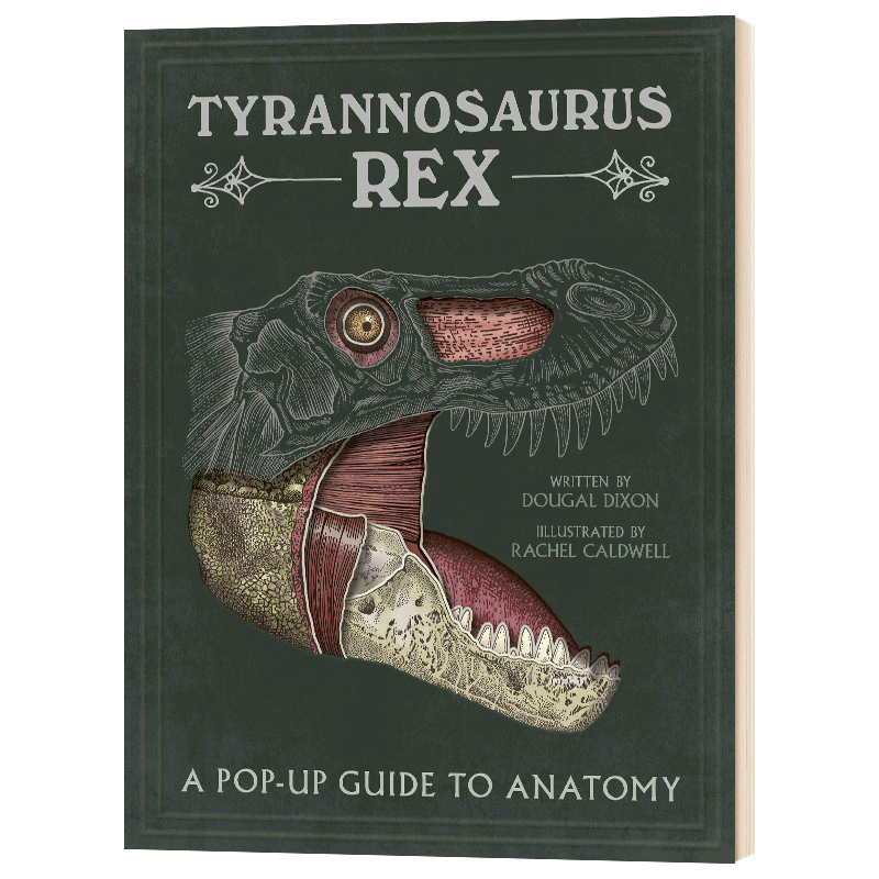 霸王龙 立体解剖学指南 英文原版 Tyrannosaurus rex A Pop Up Guide to Anatomy 英文版 进口原版英语科普读物书籍 精装