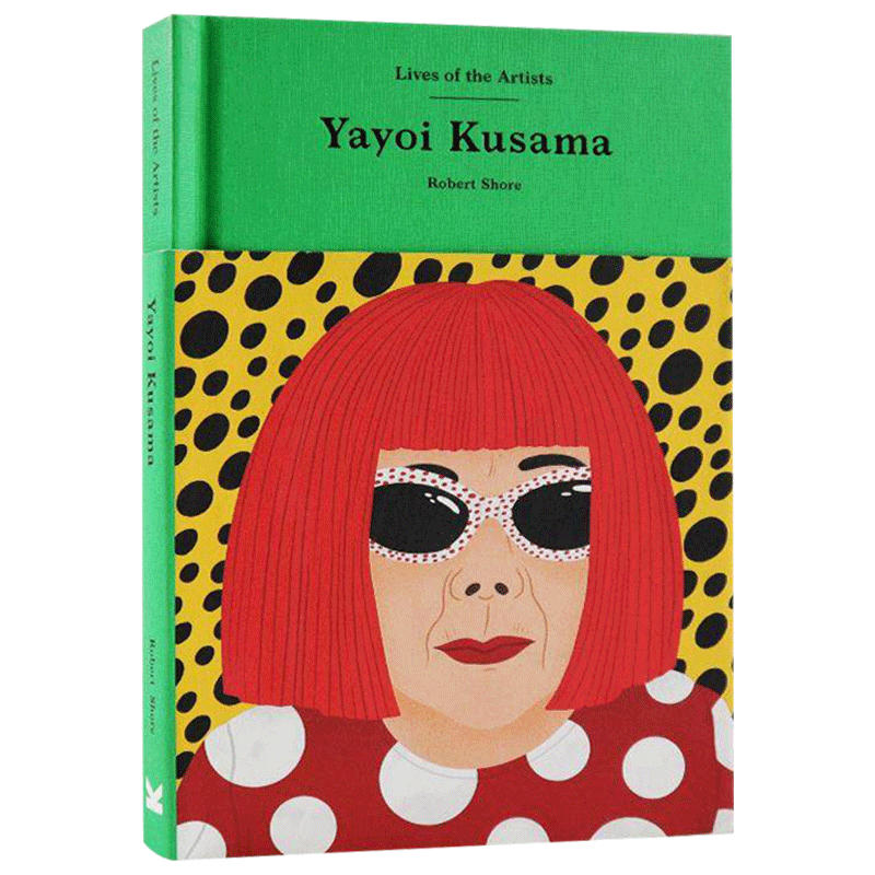 英文原版草间弥生生平记录 Yayoi Kusama艺术入门人物传记画册-图0