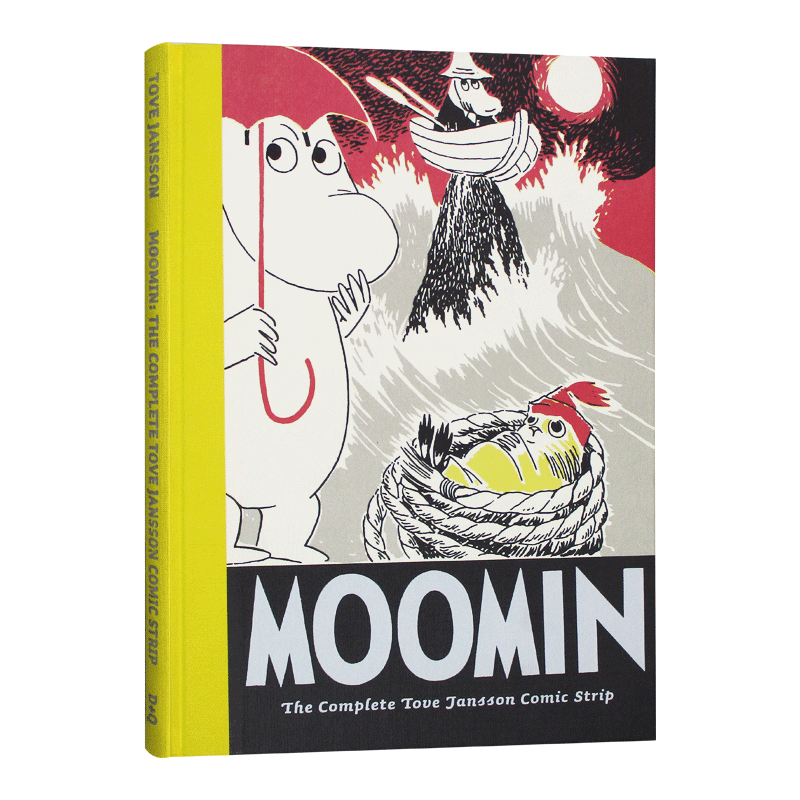 英文原版 精装绘本 Moomin Book Four 姆明 漫画4 The Complete Tove Jansson Comic Strip 英文版 进口英语原版书籍儿童全英语书