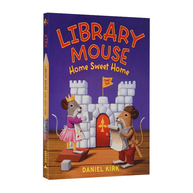 英文原版绘本 Library Mouse: Home Sweet Home 图书馆的老鼠 启蒙绘本 精装 英文版 进口英语原版书籍儿童全英语书