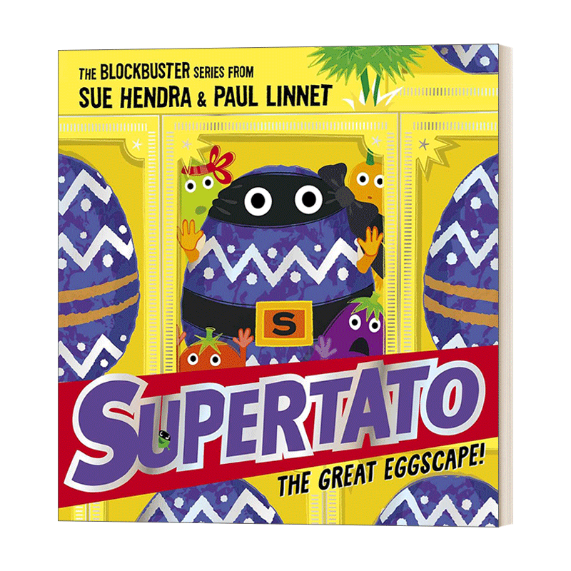 英文原版 Supertato The Great Eggscap 土豆超人 大出逃 Sue Hendra & Paul Linnet 绘本 英文版 进口英语原版书籍 - 图0