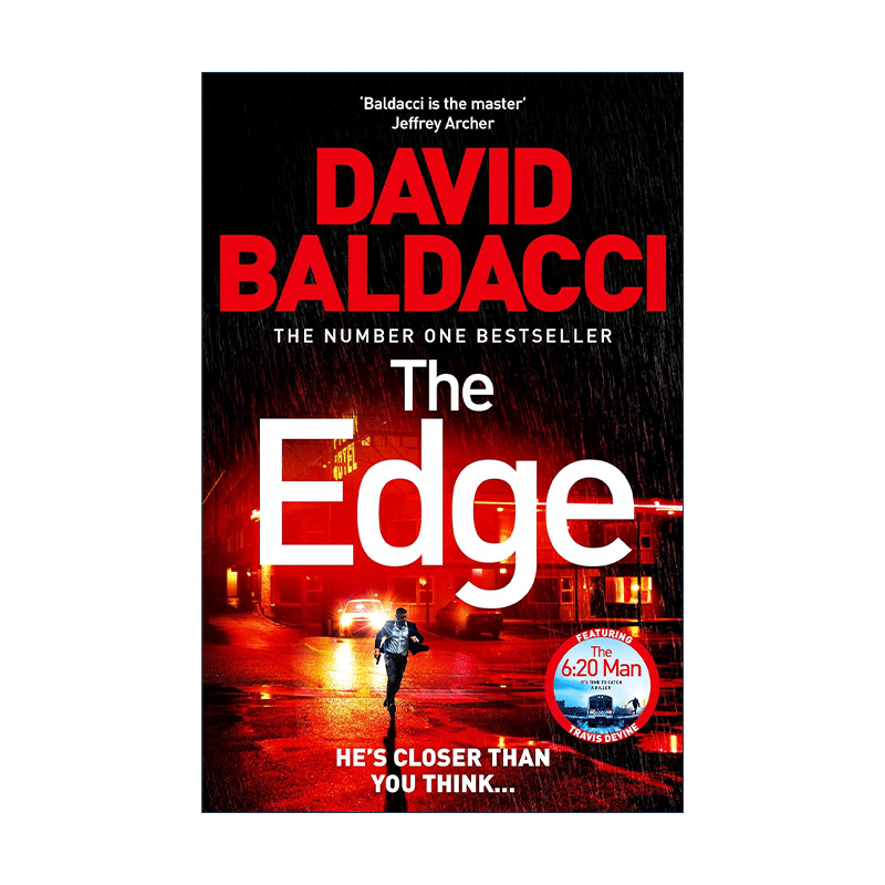 英文原版 The Edge 边缘清晨6:20的男人续作 悬疑推理小说 戴维·鲍尔达奇 英文版 进口英语原版书籍