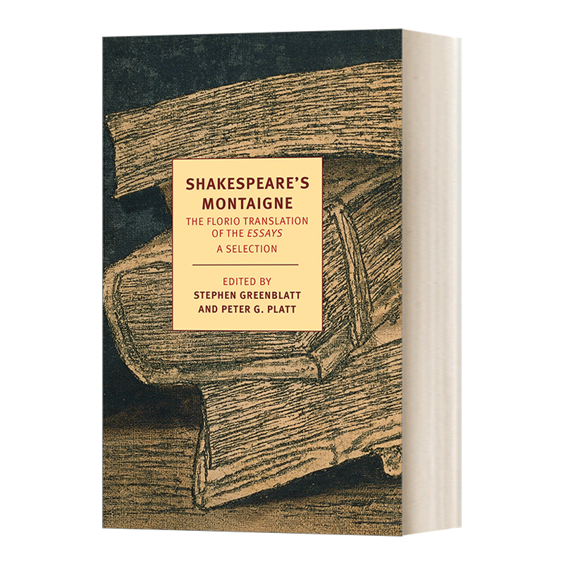 英文原版 Shakespeare's Montaigne 莎士比亚的蒙田 弗洛里奥翻译的随笔选集 英文版 进口英语原版书籍