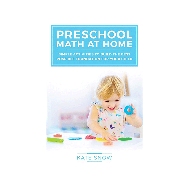 英文原版 Preschool Math at Home 学前在家学数学 为儿童学习打基础的简单活动 家庭教育指南 英文版 进口英语原版书籍