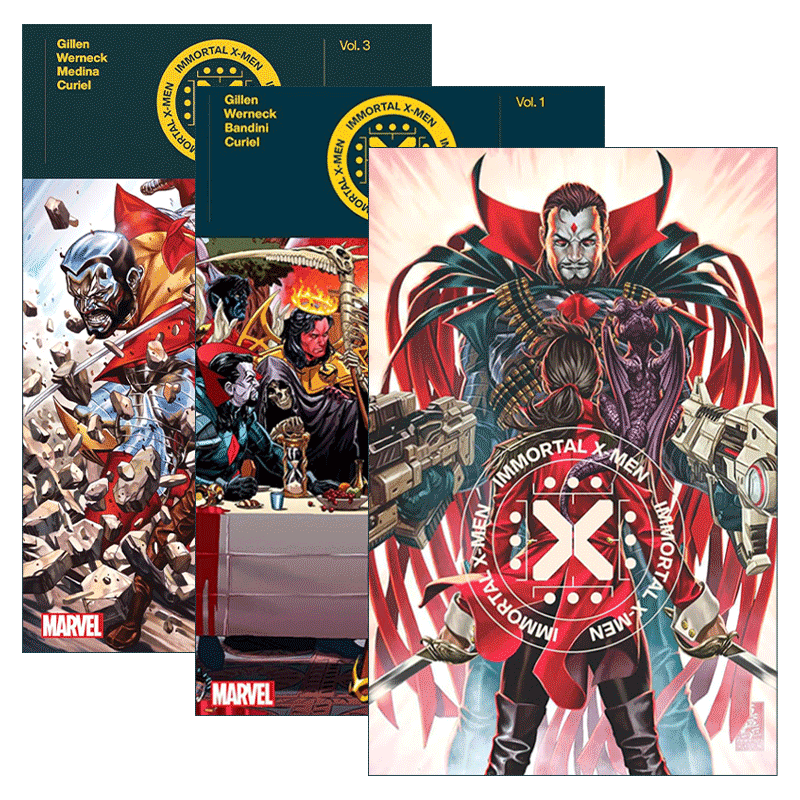 英文原版 Immortal X-Men By Kieron Gillen 不朽X战警系列3册 漫威漫画 英文版 进口英语原版书籍