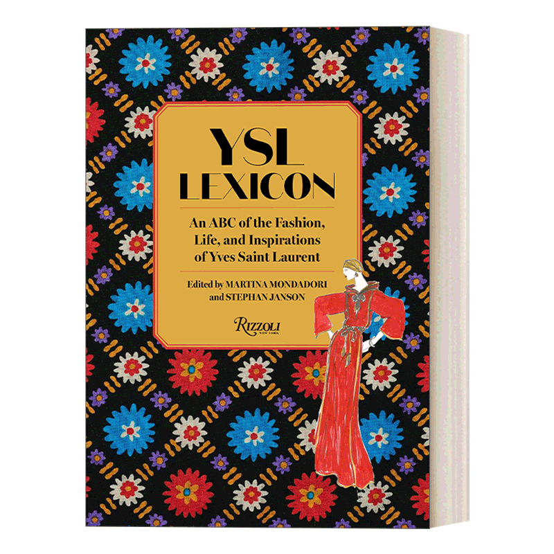 英文原版ysl lexicon圣罗兰画册 诚研图书艺术类原版书