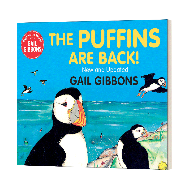 英文原版 The Puffins are Back 海雀回来了 盖尔吉本斯少儿百科系列 英文版 进口英语原版书籍 - 图0