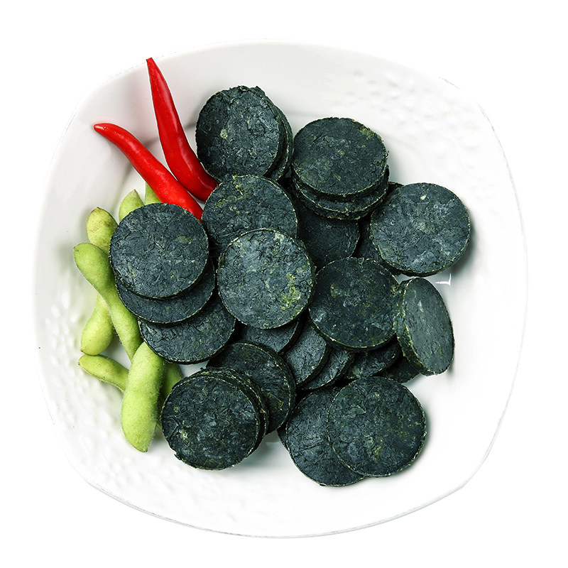 特级干货烘干压缩海带苗饼嫩裙带菜即食泡发海带片裙边菜丝凉拌菜_虎窝淘