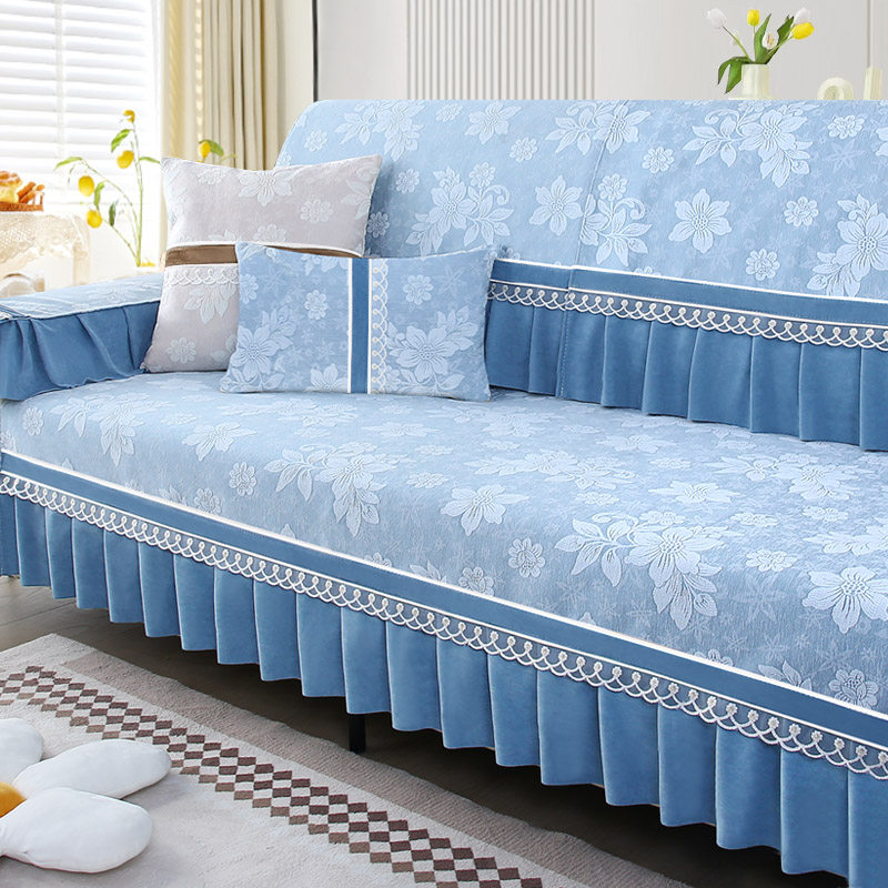 新款加厚雪尼尔沙发垫四季通用防滑坐垫子三座一贵妃沙发套罩盖巾,淘宝优惠券,粉丝福利购,淘宝优惠卷