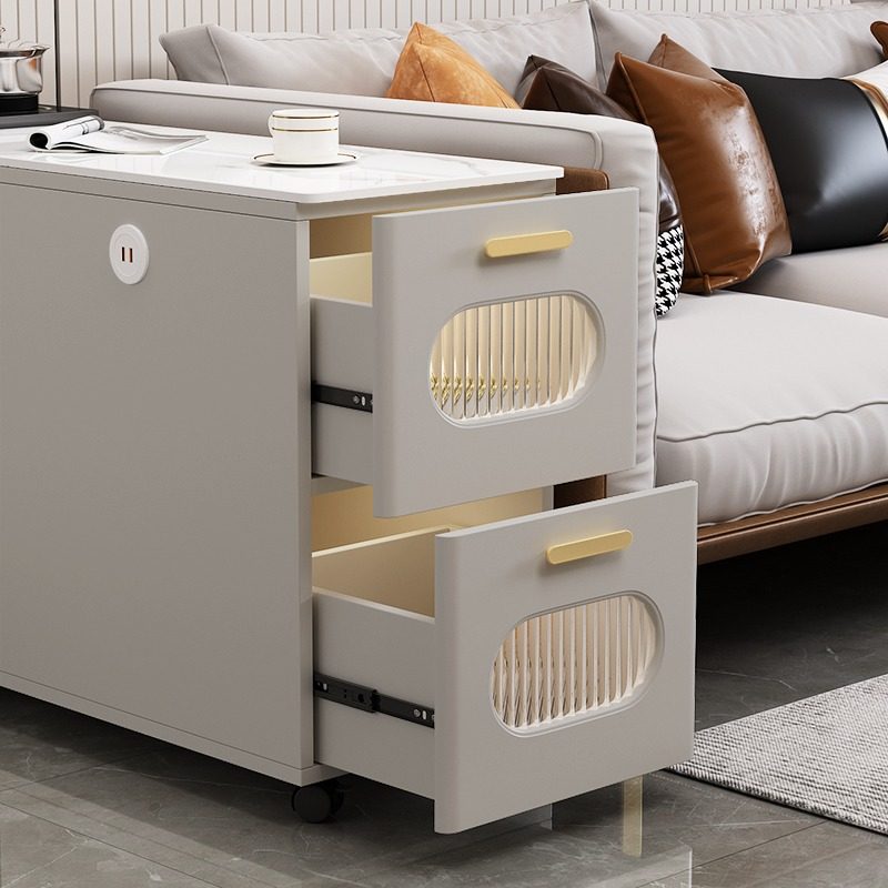  叶氏木语角几/边几