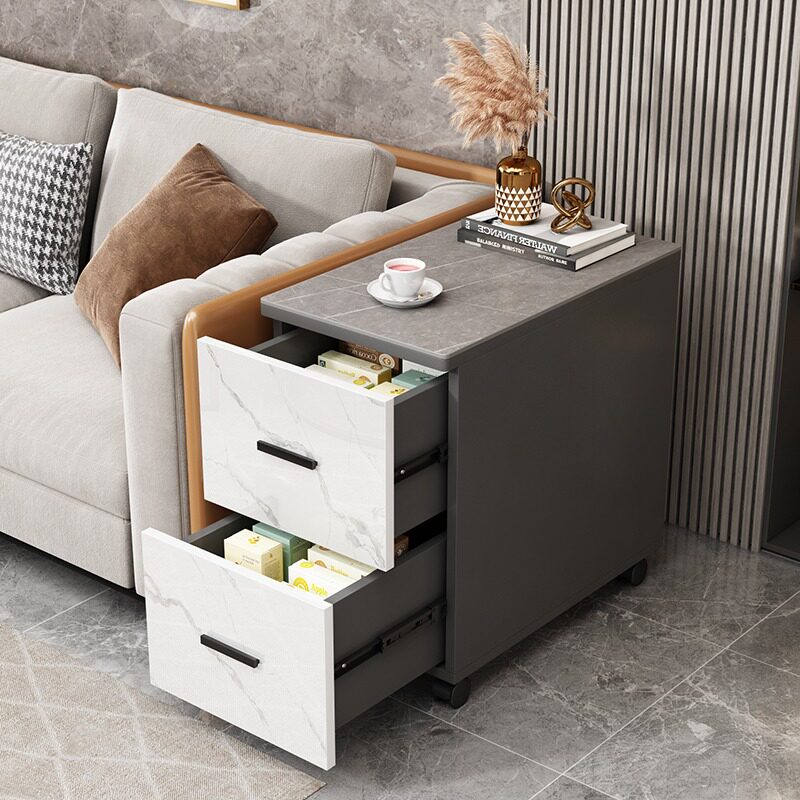  叶氏木语角几/边几