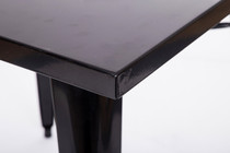 Manufacturer Supply Dining Table And Chairs Combined Retro Industrial Wind Bar Coffee Hall Milk Tea Shop Iron Art Dining Table Chair Combination