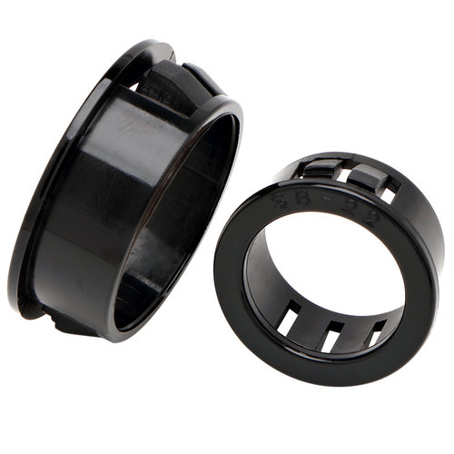 环保新料尼龙SB扣式塞头护线套出线圈护线环黑色塑料穿线保护套帽 - 图3