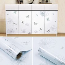Old Furnishings Renovated Kitchen Anti-Oil Stickers Cupboard Stickers Hearth Refurbished Fridge Stickler Deco waterproof wall paper Self-adhesive