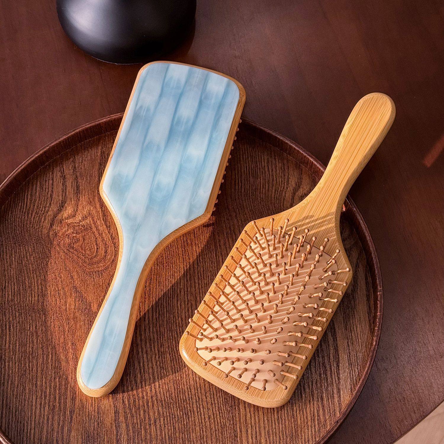 高档醋酸贴片气囊按摩梳子防静电气垫梳按摩头部美发大号蓬松梳,淘宝优惠券,粉丝福利购,淘宝优惠卷