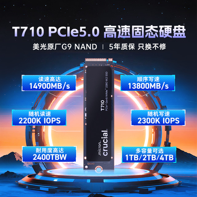 Yingruida solid state drive 1T2TM.2PCIE5.0