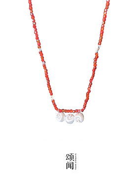 SOUNDERWANG原创绿磷灰项链