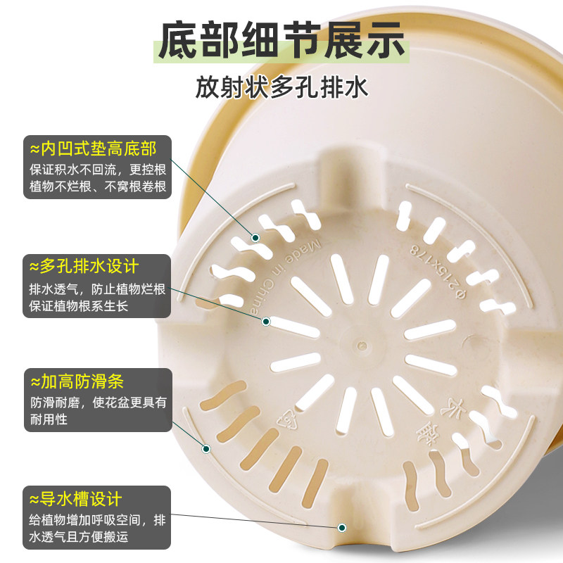 四季树脂花盆控根盆栽deepot加仑盆阳台绣球月季塑料大号花盆家用,淘宝优惠券,粉丝福利购,淘宝优惠卷