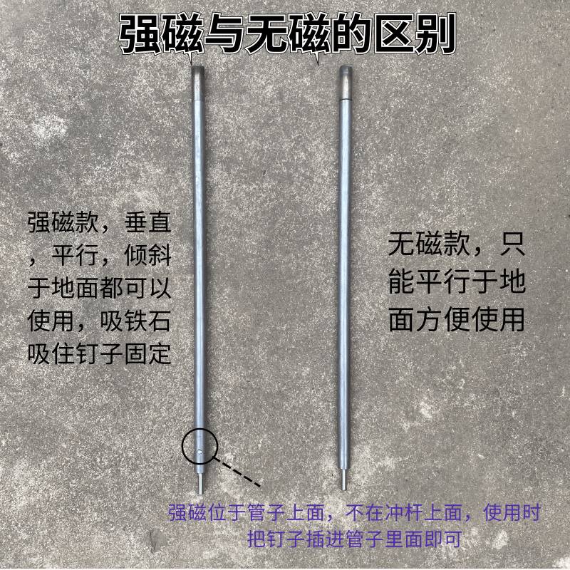 建筑木工专用阴角枪钉冲砸钉钢钉冲钉器手动钉钉子神器订钉打钉器 - 图1