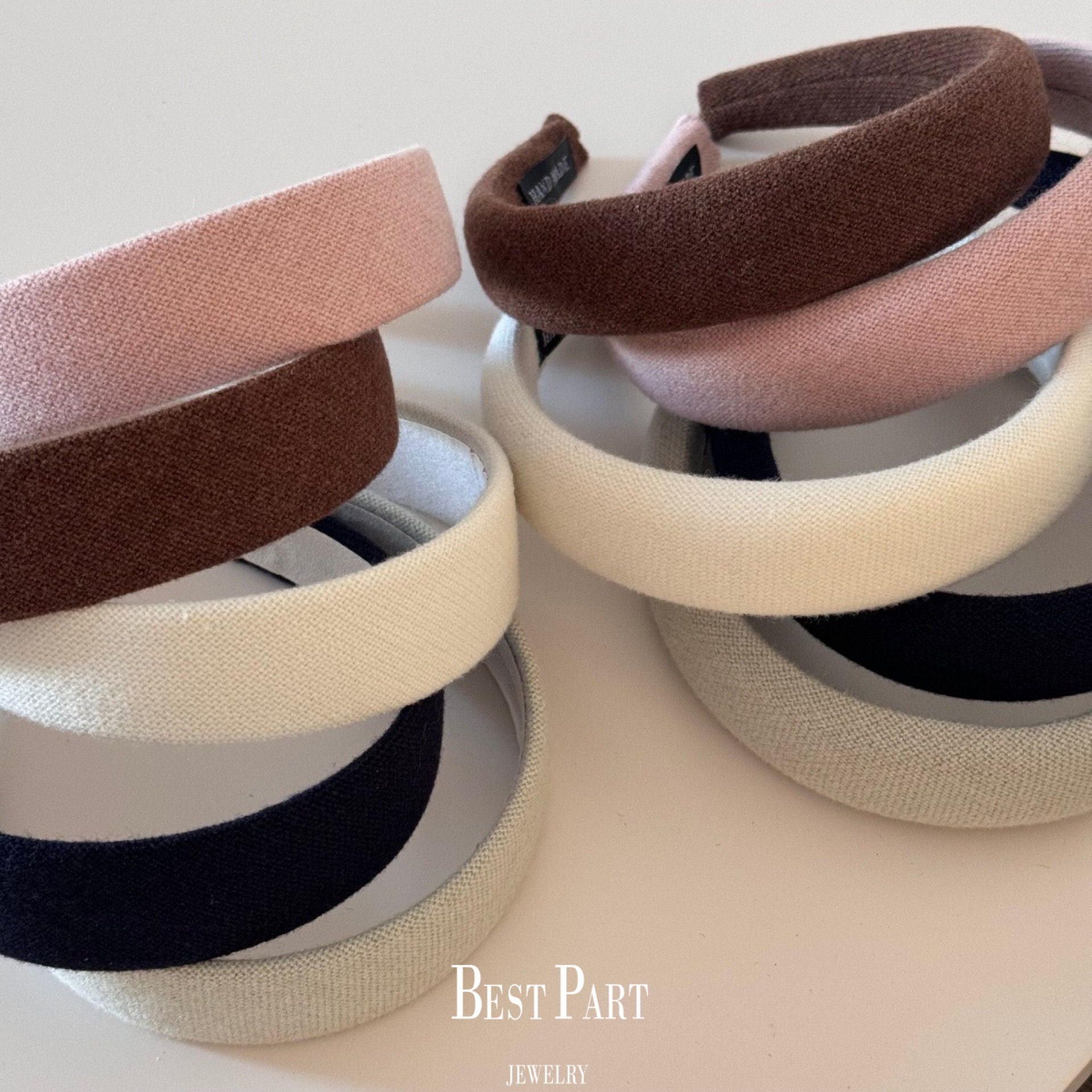 甜美海绵高颅顶发箍日常外出洗脸头箍女高级感法式针织宽边发卡,淘宝优惠券,粉丝福利购,淘宝优惠卷