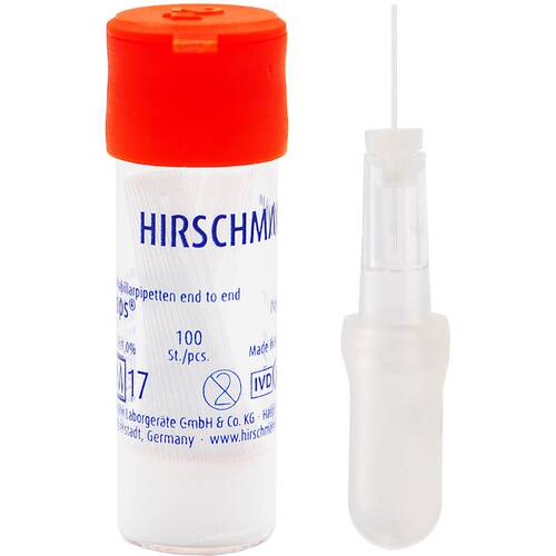 微量毛细管玻璃点样定量毛细管赫施曼HIRSCHMANN 0.5ul/1ul/2ul/3ul/4ul/5ul/10ul/20ul/50ul/100ul 100支/筒 - 图0
