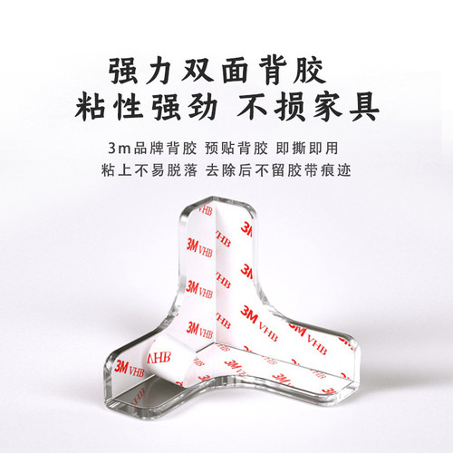 桌角防撞护角防磕碰尖角柜子直角贴茶几拐角油烟机转角保护套透明 - 图2
