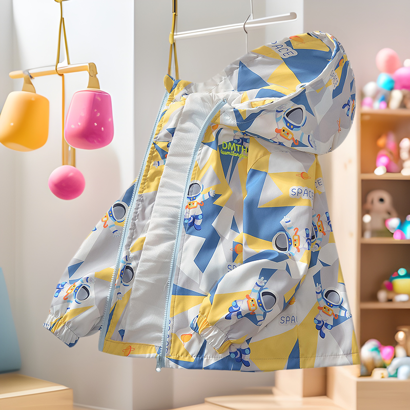 男童休闲风衣外套2026春秋冬新薄款中大童夹克帅气宽松软壳冲锋衣,淘宝优惠券,粉丝福利购,淘宝优惠卷