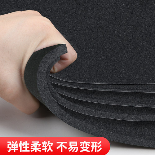 工业隔音棉吸音棉超强消音箱破壁机防震减震降噪器发泡海绵密封条-图2