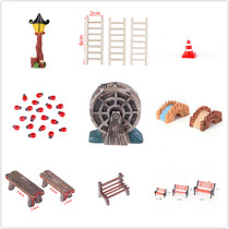 Resin Bridge Figurines Mini Resin Crafts Fairy Garden