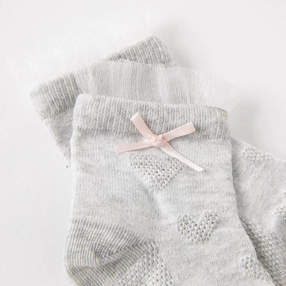 【两双装】戴维贝拉儿童袜子2026夏季新款女童短袜宝宝透气薄款,淘宝优惠券,粉丝福利购,淘宝优惠卷