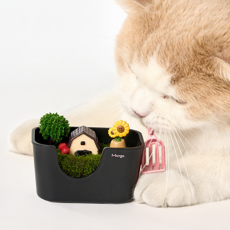 【蛮果周边】Mango宠物挂饰装饰周边-mini猫砂盆,淘宝优惠券,粉丝福利购,淘宝优惠卷